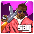 San Andreas American Gangster 3D icon