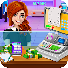 Bank Cashier and ATM Simulator Mod Apk