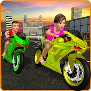Kids MotorBike Rider Race 3D Mod Apk