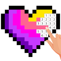 Pixel Art Color by number Game Mod Apk