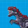 Robot Dinosaur Black T-Rex Mod