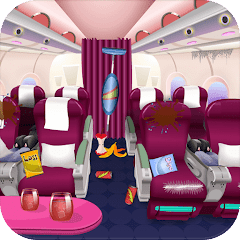Holiday Airplane Cleaning Mod Apk