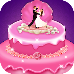 Wedding Cake Maker-Cake Games Mod
