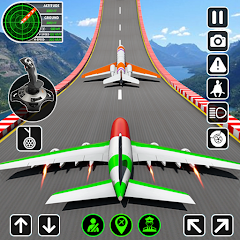 Plane Stunt Racing Plane Games Mod Apk