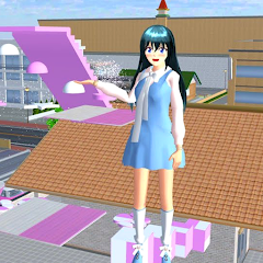 Anime School Girl Parkour Race Mod