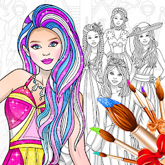 Dress Up Games & Coloring Book Mod
