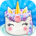 Unicorn Food - Sweet Rainbow Cake Desserts Bakery Mod