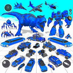 Dino Transform Robot Games Mod Apk