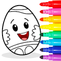 Easter Egg Coloring Game For Kids Mod