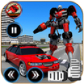 Police Limo Car Robot Games icon