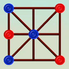 Three Men's Morris, Three Bead Mod Apk [Remove ads][Mod speed]
