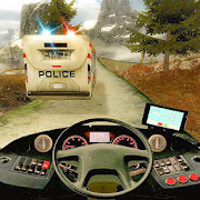 Police Bus Hill Climb Driver Mod