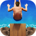 Cliff Diving 3D Free icon