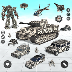 Tank Robot Game Army Games Mod Apk