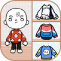 Toca dress up game icon