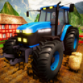Real Farming Games 2021 - Tractor Driving Sim 3D icon