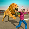 Angry Lion Sim City Attack Mod
