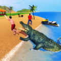 крокодил симулятор 2019: пляж и город атака Mod
