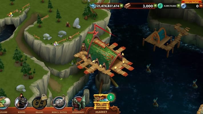 Dragons: Rise of Berk مهكر