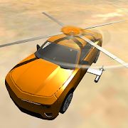 Flying Muscle Helicopter Car Mod Apk