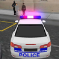 polícia car condutor Mod