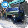 Winter Timber Truck Simulator Mod