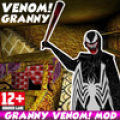 Black Granny Spider Horror MOD icon