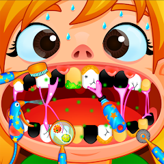 Fun Mouth Doctor, Dentist Game Mod Apk