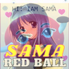 Red Ball With  Blue Girl Mod