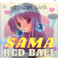 Red Ball With  Blue Girl‏ Mod