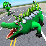 Crocodile Robot Transform Game Mod Apk