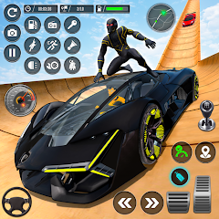 Superhero Car Stunt- Car Games Mod