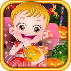 Baby Hazel Halloween Party Mod