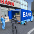 Security Van Driver USA Bank Cash Transport Sim Mod