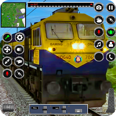 Indian train simulator game Mod Apk