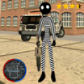 Jailbreak Stickman Rope Hero Crime Mod