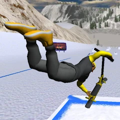 Snowscooter Freestyle Mountain Mod Apk [Remove ads][Mod speed]