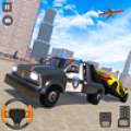 Polícia Rebocar Caminhão Dirigindo Simulador Mod