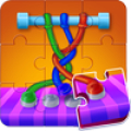 Untangle Node: Untie Puzzle 3D icon