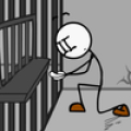 Escaping the prison, funny adv icon