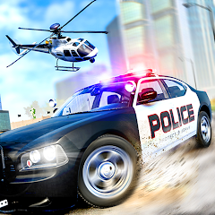 US Police Car driving Chase 3D Mod Apk