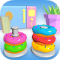 Stack It 3D – Color Sorting Hoops Mod