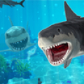 Gran tiburón blanco: Mar Megalodon Simulación Mod