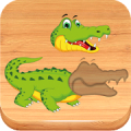 Puzzles for kids Zoo Animals Mod