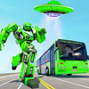 Flying Limo Robot Car Game Mod