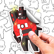 Sticker By Number: Puzzle Game Mod Apk