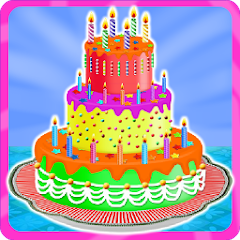 Torta de cumpleaños decoración Mod