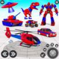 Robot Helicopter Car Transform icon