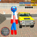 Captain Stickman America Rope Hero‏ Mod