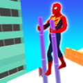 Super Hero High Stilts - Spider Race 3D Game Mod